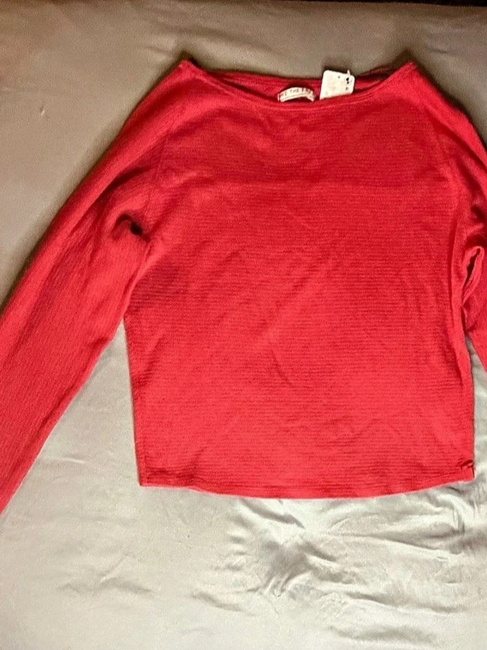 We The Free Long Sleeve Top in Pink Like New